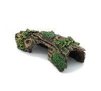 JIH Decorazioni per acquari in resina cava per tronco d'albero, Bettas House Grotta Legno Decorazione per la casa per acquario (HS-SP207)