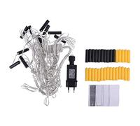 jiheousty Eliminatore di batterie AA 10 in 1 Sostituisci 2X 3 batterie AA AAA Adattatore di Alimentazione UE