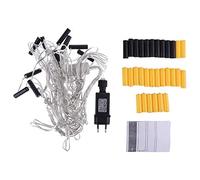 jiheousty Eliminatore di batterie AA 10 in 1 Sostituisci 2X 3 batterie AA AAA Adattatore di Alimentazione UE