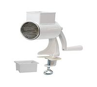 Grattugia Con Rullo In Plastica Bianco E Interno In Inox