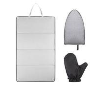 Jiimhte Asse Da Stiro, Assito Vaporizzatore Appendiabiti Da Porta, Tappetino Antiscivolo con Guanti per Abbigliamento Camicia Vestito su Tavolo Viaggio Porta Letto Contenitore
