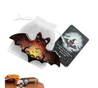 Jiimhte Biglietti emotivi di Halloween, biglietti di incoraggiamento di Halloween, figure motivazionali portatili per studio, compagni di viaggio, vacanze quotidiane, bambini, adulti, colleghi