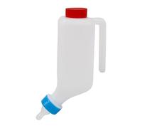 Jiimhte Bottiglie di alimentazione per capre, 800 ml, per agnello, forniture per allevamento di animali con scala per cuccioli di capra, pecora, piccoli animali