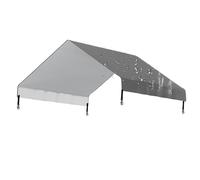 Jiimhte Copertura per Pollaio - Telo Ombreggiante Impermeabile per Gabbia per Galline,Accessorio per Esterni Giardino Patio Recinzione