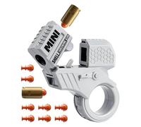 Jiimhte Giocattolo a espulsione bossoli realistico - Automatico con Anello Regolabile | Giocattolo automatico per bambini con espulsione bossoli | per Viaggio Picnic All'aperto Feste Compleanno