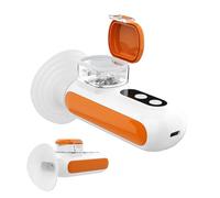 Jiimhte Umidificatore per occhi asciutti, pratico vaporizzatore per occhi a caldo, strumento idratante per la cura della pelle, ricaricabile, spruzzatore facciale per la casa