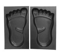 jiingekk 1 paio di stampi per pavimentazione in calcestruzzo con stampa a piedi per parchi e giardini in resina