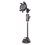 jiingekk 2 In 1 Supporto Del Telefono Dell'automobile Cruscotto Parabrezza Clip Mount Con Silicone Pad Rotabile Alluminio Per Dispositivi Mobili Supporto Auto Telefono