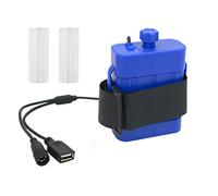 jiingekk 2x 18650 26650 Batteria per Case Alloggiamento Batteria Per Caso Copertura Casa USB/per Bicyc Holder Box Staffa Stand Mensola Contenitore di Immagazzinaggio Pacchetto Copertura Bag Box