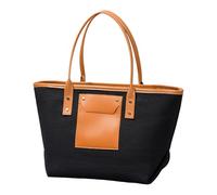 jiingekk Borsa in tessuto oversize per le donne Borsa a tracolla multiuso da viaggio borsa da vacanza con manico superiore borsa con comoda tracolla da donna borsa a tracolla per vacanze, Nero , One