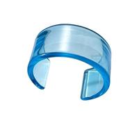 jiingekk Braccialetto in resina alla moda comodo da indossare disegni artistici unici per lo styling del guardaroba gioielli minimalisti alla moda, Misura unica, come descritto