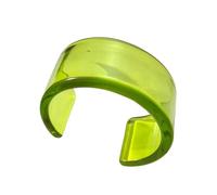 jiingekk Braccialetto in resina alla moda comodo da indossare disegni artistici unici per lo styling del guardaroba gioielli minimalisti alla moda, Misura unica, come descritto