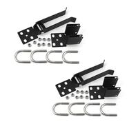 jiingekk Cancello d'acciaio inossidabile del recinto del portone 3,5 cm del tubo misura industriale del ranch dell'azienda agricola che chiude il doppio portone resistente