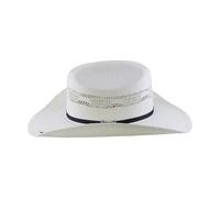 jiingekk Cappello di paglia unisex regolabile con tesa arrotolabile per donne e uomini da indossare tutti i giorni Panama per spiaggia e festival musicali Dressingup uso quotidiano, B, Taglia unica