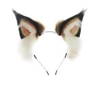 jiingekk Cerchietto per capelli da donna, per cosplay, studentessa, gioco di ruolo, anime, incontri di personaggio, cerchietto per capelli in peluche per carnevale