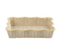 jiingekk Cesto portaoggetti in corda di carta riciclata traspirante intrecciato a mano Organizzatori decorativi per la decorazione domestica e l'esposizione delle piante Cestino portaoggetti