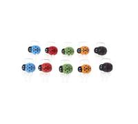 jiingekk Confezione da 10 graziose clip da giardino per fiori Cymbidium con steli da appendere, per vasi di orchidee, per bastoncini di pomodoro in vaso