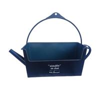 jiingekk Contenitore a forma di bollitore in ferro con fori di drenaggio, per interni ed esterni, giardino, balcone, esposizione, fori di drenaggio, vaso per piante