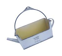 jiingekk Contenitore a forma di bollitore in ferro con fori di drenaggio, per interni ed esterni, giardino, balcone, esposizione, fori di drenaggio, vaso per piante