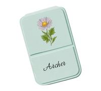 jiingekk Cosmetico pieghevole regolabile a specchio in pelle PU portatile design compatto trucco portatile a specchio per viaggio o uso domestico trucco compatto da viaggio