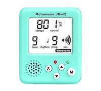 jiingekk Elettronico Metronomo Generatore di Tono Sintonizzatore Clip On Tempos Metronomo LCD Digitale Ritmo Per Corridori Professionali Digitale Beat Tempos