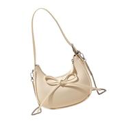 jiingekk Fiocchi dolci borsa ascellare per le donne borsa a tracolla elegante spalla signore trendy pendolarismo semplice ascella donna spalla alla moda semplice ascellare borsa archi dolci Crossbody