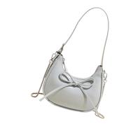 jiingekk Fiocchi dolci borsa ascellare per le donne borsa a tracolla elegante spalla signore trendy pendolarismo semplice ascella donna spalla alla moda semplice ascellare borsa archi dolci Crossbody