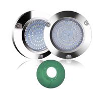 jiingekk Luci per barca, luce impermeabile a LED marina per ponte, luce interna di cortesia, 90 LED, colore bianco, 2 pezzi