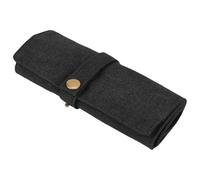 jiingekk Organizer da viaggio con 10 scomparti per cinturini per smartwatch, custodia in tela di cotone robusta, accessorio con la maggior parte degli orologi, organizer da viaggio portatile, 47x17cm