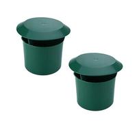 jiingekk Set di 2 trappole per lumache e lumache per proteggere fiori e verdure, riutilizzabili, per lumache e lumache, controllo delle lumache per giardini