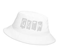 jiingekk Spookys Cappello alla pescatora regolabile con stampa di lettere, in cotone traspirante, per feste a tema ed eventi familiari, cappello da pescatore per feste di Halloween