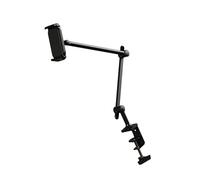 jiingekk Supporto professionale per tablet con giunto sferico, struttura in metallo resistente, regolabile in altezza per tablet da 12,9 a 32,9 cm, supporto da scrivania