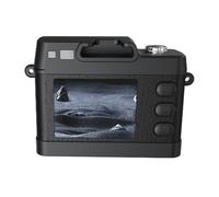 jiingekk Videocamera portatile retrò in miniatura 1080P Videoregistratore con luce a LED per catturare la macchina fotografica retrò di memoria del partito di vacanza