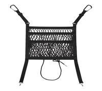 JIIYP Elastica Bagagliaio Auto Borsa Portaoggetti in Rete per Sedile Posteriore Dell'auto in