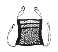 JIIYP Elastica Bagagliaio Auto Borsa Portaoggetti in Rete per Seggiolino Auto Scatola in Elastica per(3-Layer)