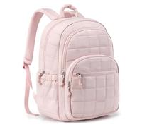 JiJia LeCo Zaino da donna, zaino universitario, zaino per computer portatile per la scuola, Colore: rosa., L