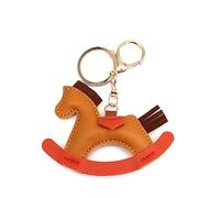 JIJIBA Donne Ciondolo Charms Borsa Portachiavi Cartoon Pony Cavalli a Dondolo Portachiavi Carino Animale Ornamento Accessori Decorazione Regalo
