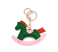 JIJIBA Donne Ciondolo Charms Borsa Portachiavi Cartoon Pony Cavalli a dondolo Portachiavi Carino Animale Ornamento Accessori Decorazione Regalo