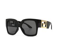 JIJIBA Nuovi Occhiali da Sole Quadrati con Montatura Spessa Occhiali da Sole Donna Big Size Eyewear Hollow out Vintage Shades gafas