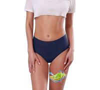 JiJiRuDU Costume Mestruale Donna, Bikini per Ciclo, Costume da Bagno per Piscina Durante Il Periodo