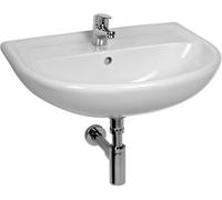 Jika Lyra Plus lavabo 50x41 cm ovale da mobile bianco H8143810001041