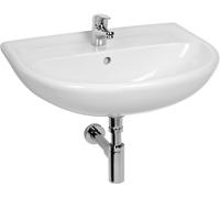 Jika Lyra Plus lavabo 65x53 cm ovale da mobile bianco H8143640001041