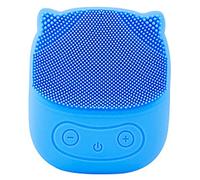 Jiklophg Detergente per nel Silicone Elettrico Blu Massaggio un Vibrazione USB Strumento di Bellezza per Pulizia Del Ad Ultrasuoni Intelligente Ricaricabile USB