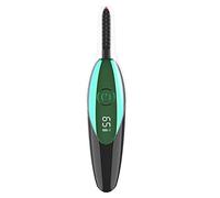 Jiklophg Kit di Curling Trucco Ricarica USB Curling Ciglia Riscaldamento Elettrico Piegaciglia Naturale Lunga Durata Strumenti di Bellezza Verde