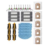 Jiklophg Set di sacchetti di ricambio per aspirapolvere Ecovacs Deebot OZMO T8 T8 T8 Robot Aspirapolvere Accessori