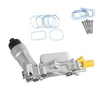 Jikoiuty Alloggiamento adattatore filtro olio motore per Ram 3.6L V6 radiatore olio 68105583AE 68105583AF 68105583AA