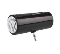 Jikoiuty Mini Altoparlanti Cassa Piccola Stereo da 3,5 mm, Lettore Musicale MP3, Altoparlante per Cellulare, Tablet, PC Nero