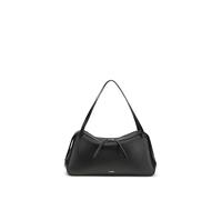 Jil Sander Black Calf Leather Bos Taurus Shoulder Bag