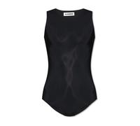 Jil Sander - Body Senza Maniche - - Tops - Donna - Nero - L