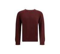Jil Sander Bordeaux Fleece Wool Sweatshirt - IT48 | M